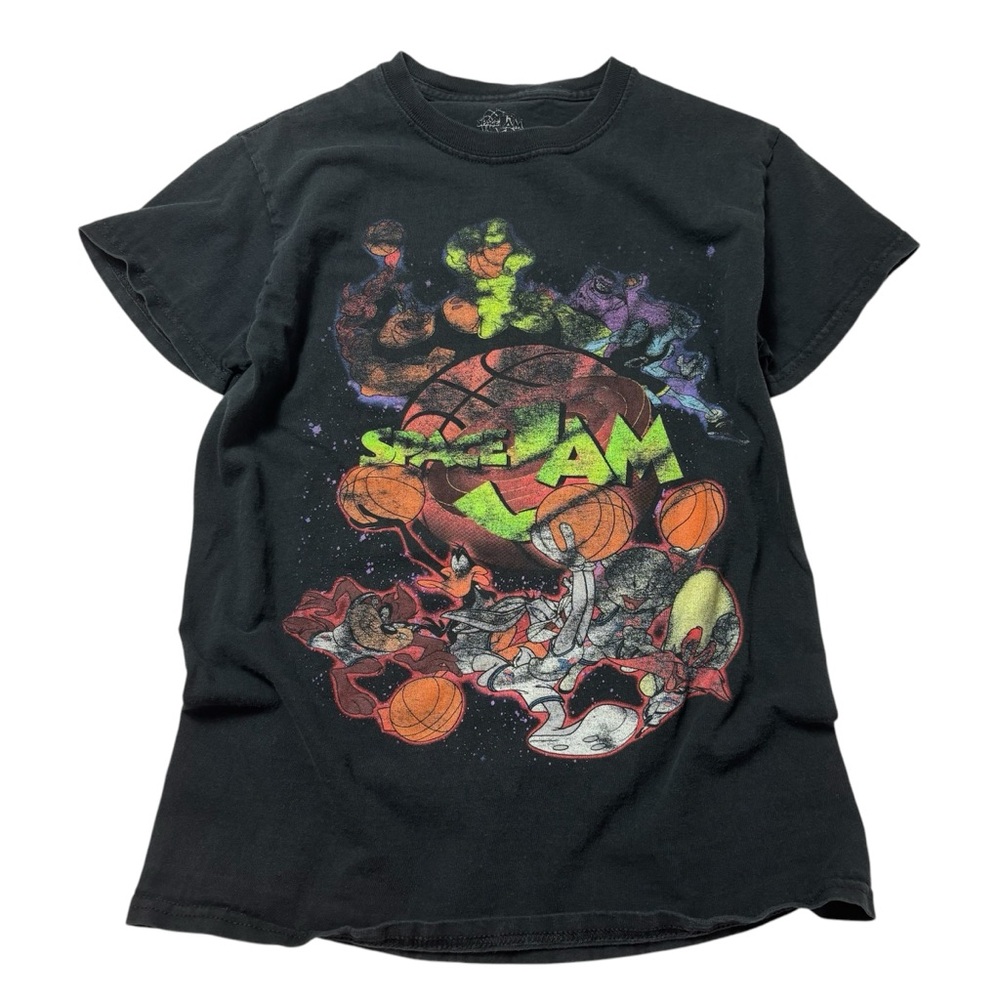 Space jam faded graphic tee